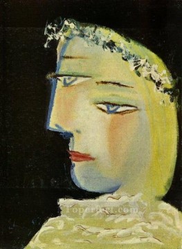  therese - Portrait of Marie Therese 3 1937 Pablo Picasso